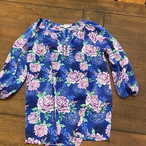 Pioneer Woman Ladies Peasant Top- Small